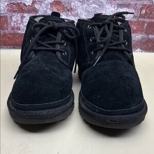 Men's Black Suede Shoes box 17